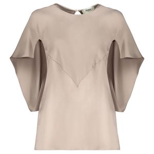 Fendi Natural Silk Blouse
