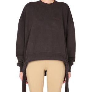 Ambush Black Relaxed Fit Crew Neck Sweatshirt