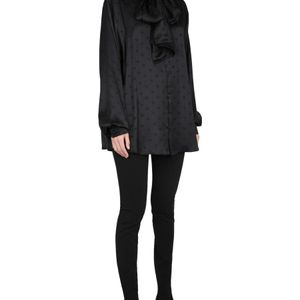 Balenciaga Black Jeans Skinny Leg Viscose Trousers