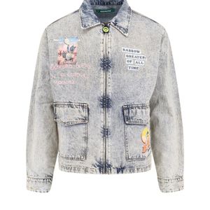 Barrow Blue Jackets Cotone for men
