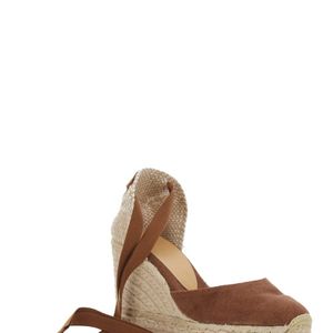 Castaner Brown Wedges Carina Fabric