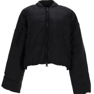 Canada Goose Black Bomber Jacket Elba Recycled Polyamide