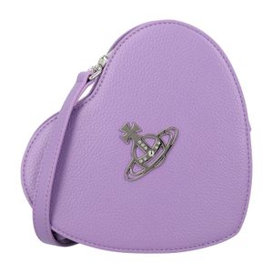 Vivienne Westwood Purple Louise Heart Crossbody