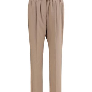 Brunello Cucinelli Natural Cotton Pants Cotton; Elastane