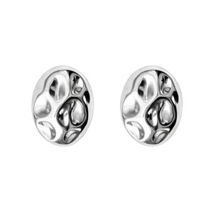 FEDERICA TOSI Metallic Earring Rock Earrings With Plated Metal Details