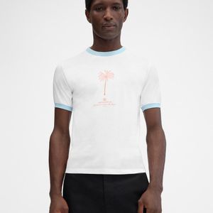 Jacquemus White Printed T-Shirt for men