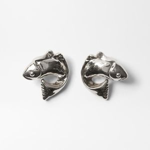 Jacquemus Metallic The Poisson Earrings