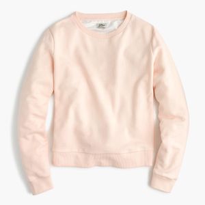 J.Crew Pink Tie-back Sweatshirt