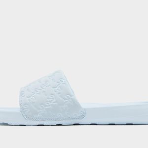 Nike White Victori One Slides