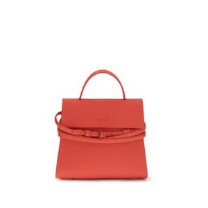 Moschino Red Tie Me Top Handle Bag