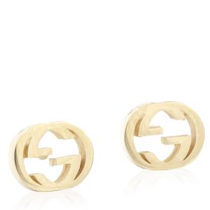 Gucci Metallic Interlocking G Earrings for men
