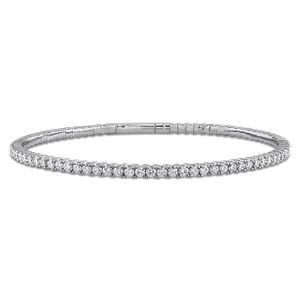 Created Forever Metallic 2 5/8Ct Tw Lab-Grown Diamond Tennis Bracelet for men