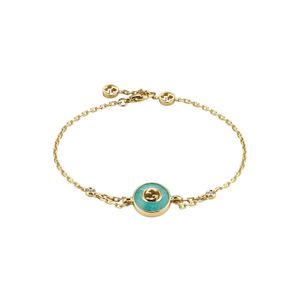 Gucci Metallic Interlocking G 18K Chain Bracelet