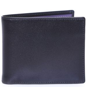 Ettinger Purple Calf Leather Sterling Billfold Wallet for men