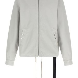 Rick Owens Grey Shirt Collar Jackets for men