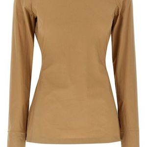 THE LATEST Brown 'terry' T-shirt