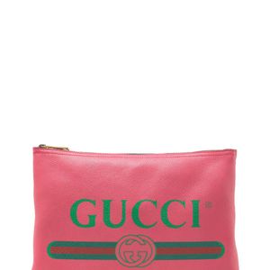 メンズ Gucci 二つ折り財布 ピンク