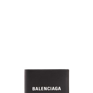 メンズ Balenciaga ブラック グレイン エブリデイ ウォレット