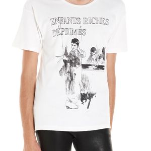 メンズ Enfants Riches Deprimes グラフィック Tシャツ ホワイト