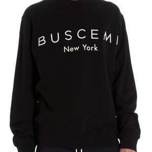 メンズ Buscemi ロゴ スウェットシャツ ブラック