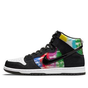 Nike Black Sb Dunk High 'Tv Signal' for men