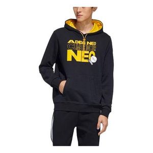Adidas Blue Neo Alphabet Printing Athleisure Casual Sports for men