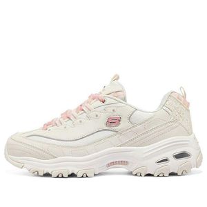 Skechers White (Wmns) D'Lites 1.0 Sneakers