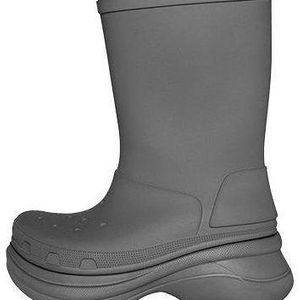 Balenciaga Grey X Crocs Boots for men