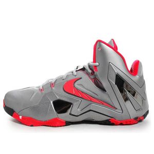 Nike Red Lebron 11 Elite 'Team' for men