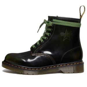 Dr. Martens Black 1460 8 Hole X The Clash for men