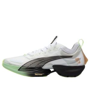 PUMA White Fast-R Nitro Elite Run 75 Light Mint' for men
