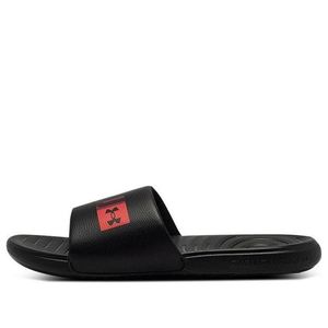 Under Armour Black Ansa Graphic Slide Beta' for men