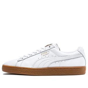 PUMA White Basket Classic Gum Deluxe for men