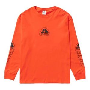 Nike Orange X Acg Long Sleeve Shirt Dx9455-633 for men