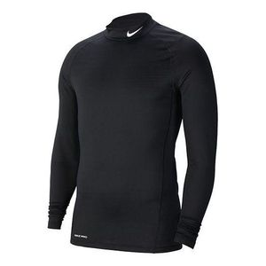 Nike Blue Dri-Fit Pro Sports Training Slim Fit Long Sleeves Gym Clothes for men