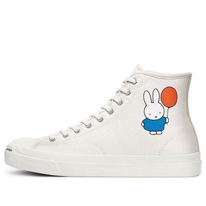 Converse White Pop Trading Company X Jack Purcell Pro High 'Miffy