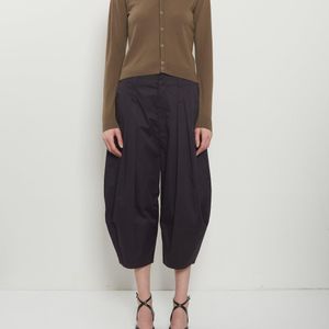 Lemaire Blue Cropped Bermuda Pants