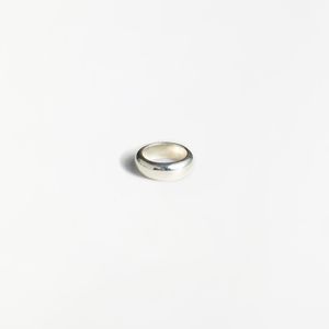 Sophie Buhai White Silver Bagel Ring