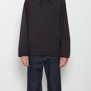 Dries Van Noten Blue Vorries Cotton Jacket