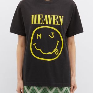 Marc Jacobs Heaven プリント Tシャツ ブラック