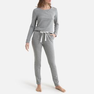 Pijama 2 prendas de felpa LA REDOUTE de color Gris
