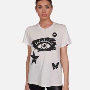 Lauren Moshi White Wolf Scribble Eye Elements