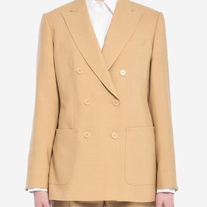 Max Mara Natural Doublebreasted Blazer