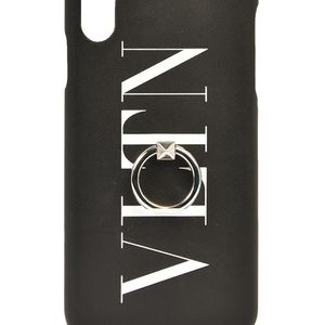 メンズ Valentino Vltn Iphone Xs Max ケース ブラック