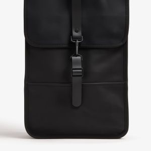 Rains Black Mini Backpack