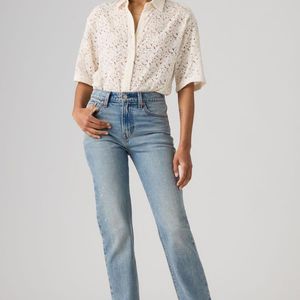 Levi's Blue Wedgie Slim Jeans