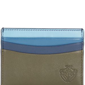 Liberty Blue Double Sided Credit Card Holder for men