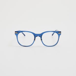 Linda Farrow Blue Men's Arch Optical