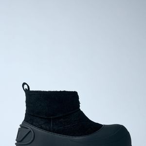 DIESEL Blue D-Donald Montone Boots for men