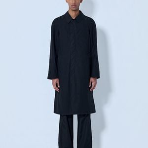 Prada Blue Classic Single-Breasted Coat for men